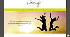 Desktop Screenshot of limelightcoaching.com
